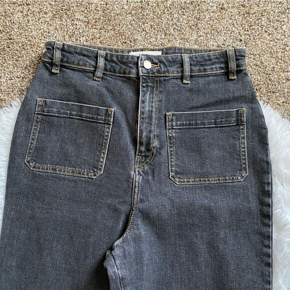 ba&sh Lady Django Bootcut Jeans Blackstone Womens US Size 6 - Picture 3 of 10